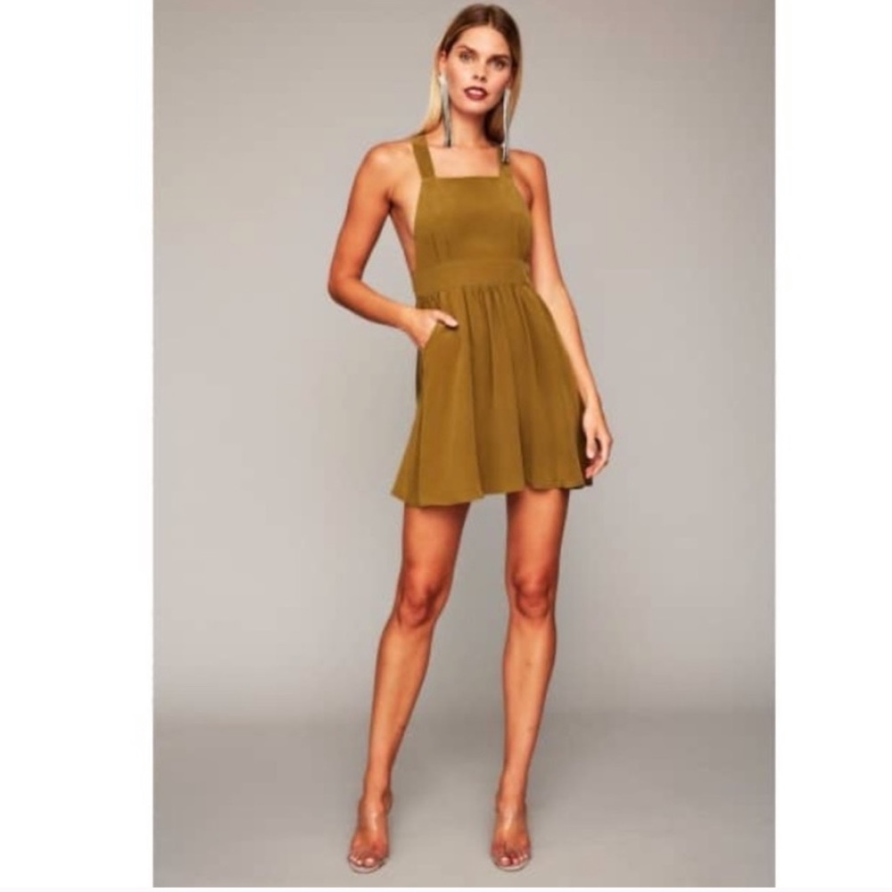 Stone Cold Fox Olive Green Huntley Dress Sz 2